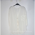 100% Polyester Women's Casual Blouses Chiffon Tops